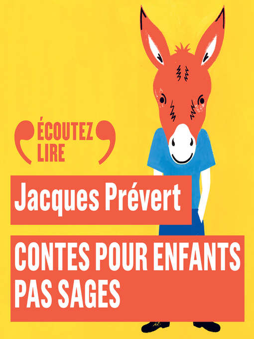 Cover image for Contes pour enfants pas sages